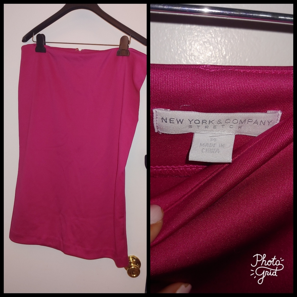 Pink Pull On Skirt